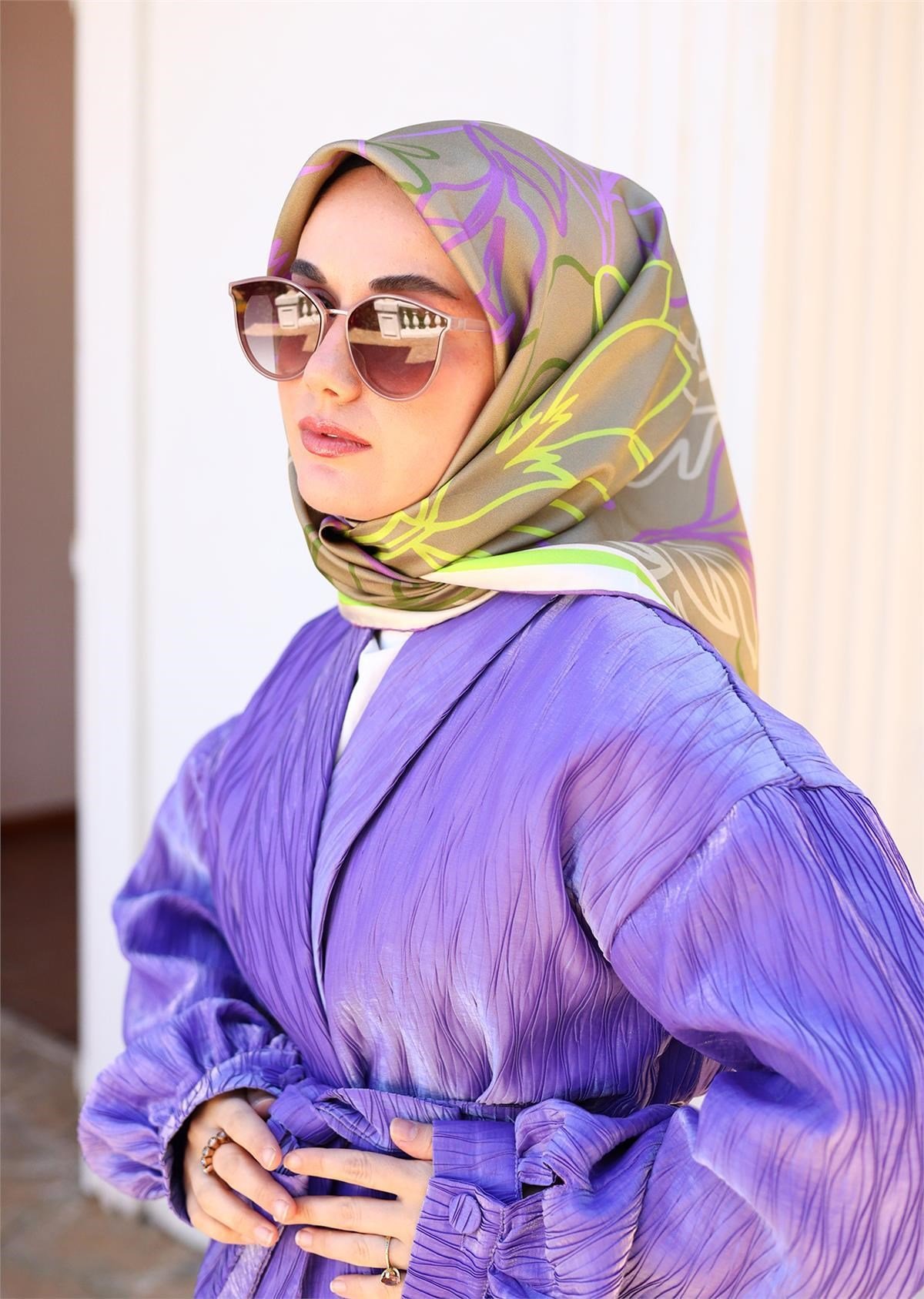 Silk Home Twill İpek Eşarp 11429-28