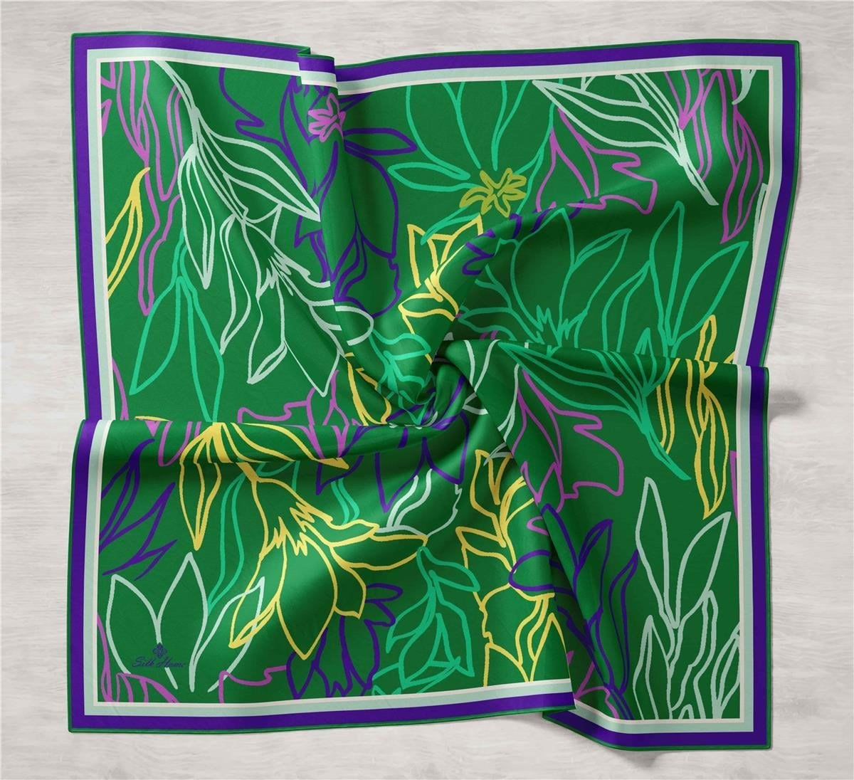 Silk Home Twill İpek Eşarp 11429-29