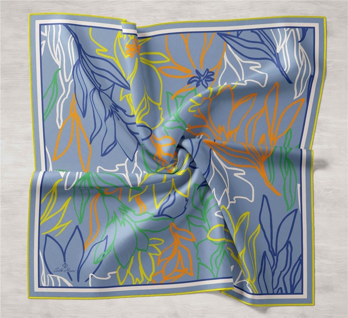 Silk Home Twill İpek Eşarp 11429-32