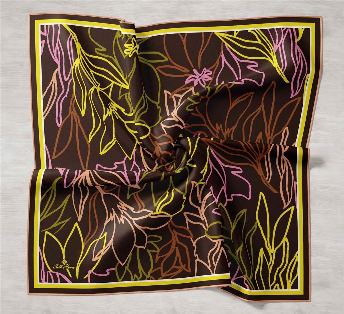 Silk Home Twill İpek Eşarp 11429-34