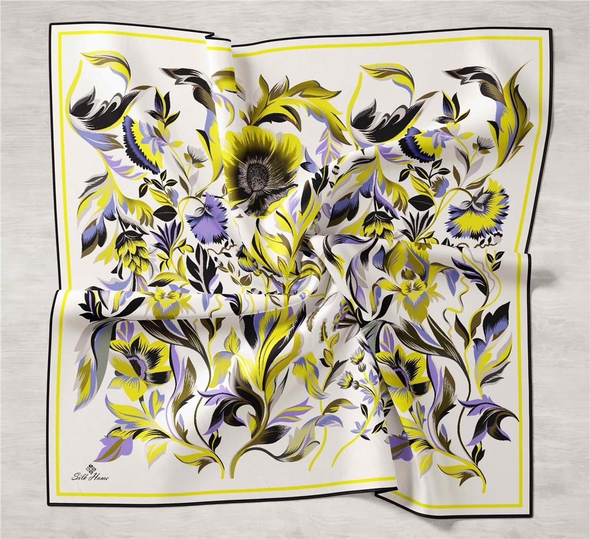 Silk Home Twill İpek Eşarp 11430-06
