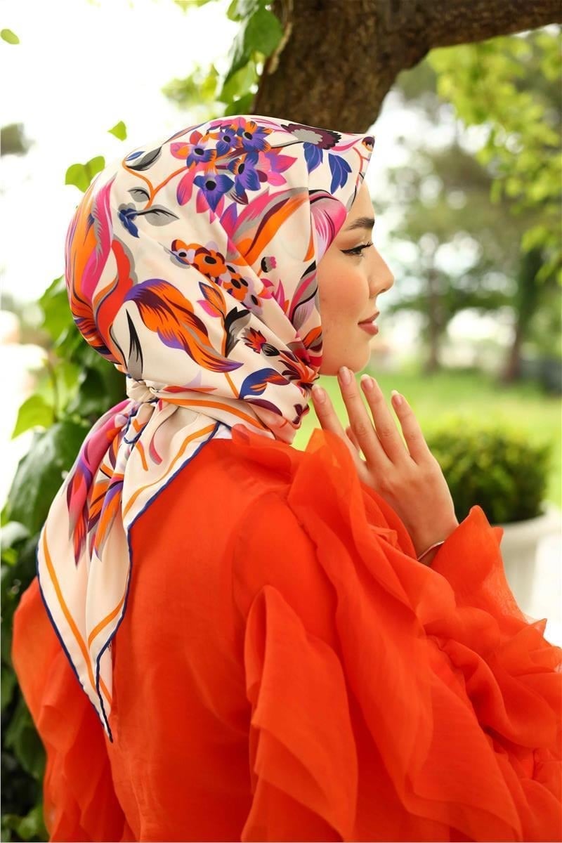 Silk Home Twill İpek Eşarp 11430-07