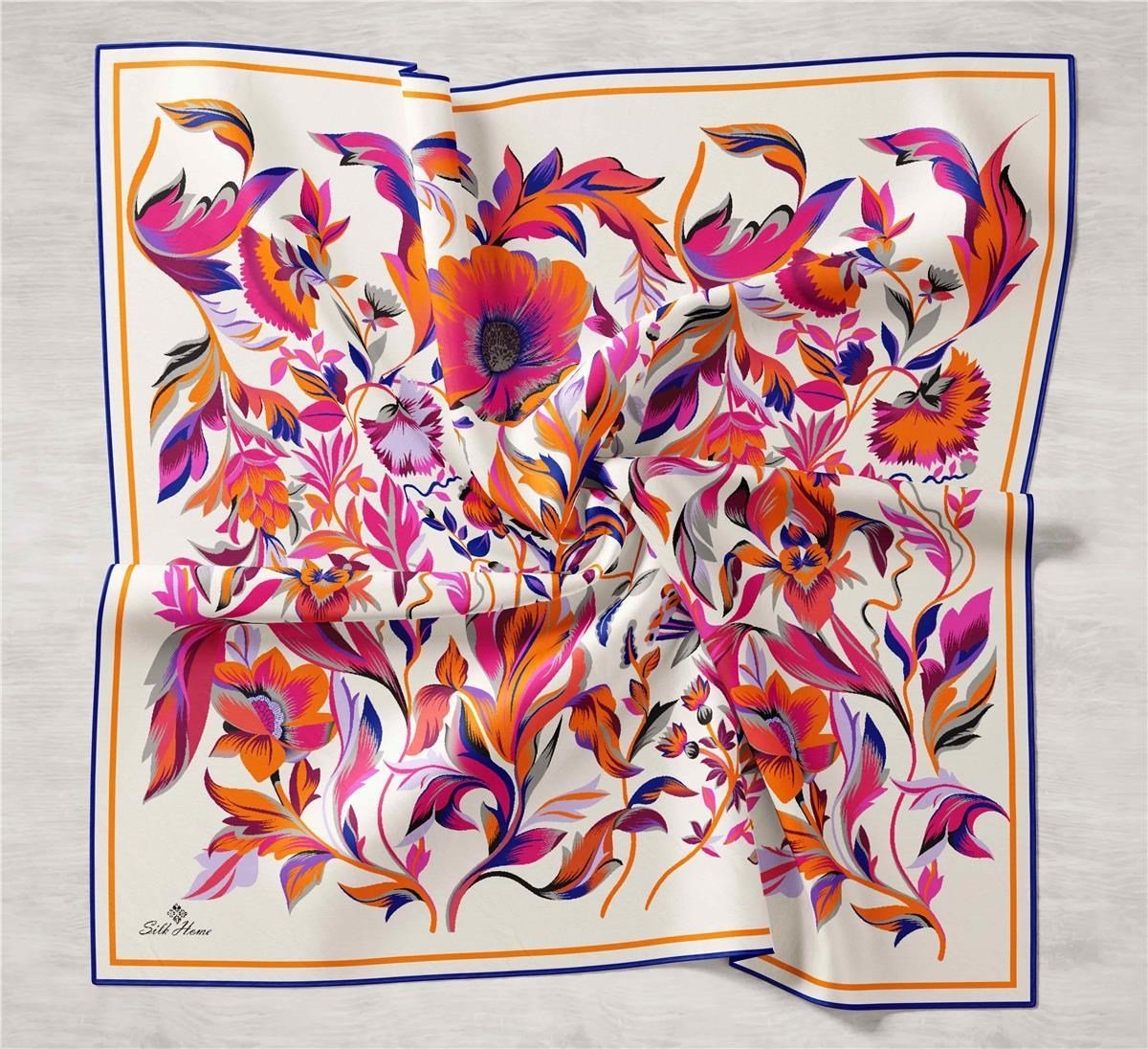 Silk Home Twill İpek Eşarp 11430-07