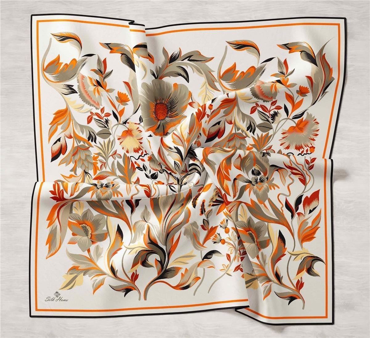Silk Home Twill İpek Eşarp 11430-10