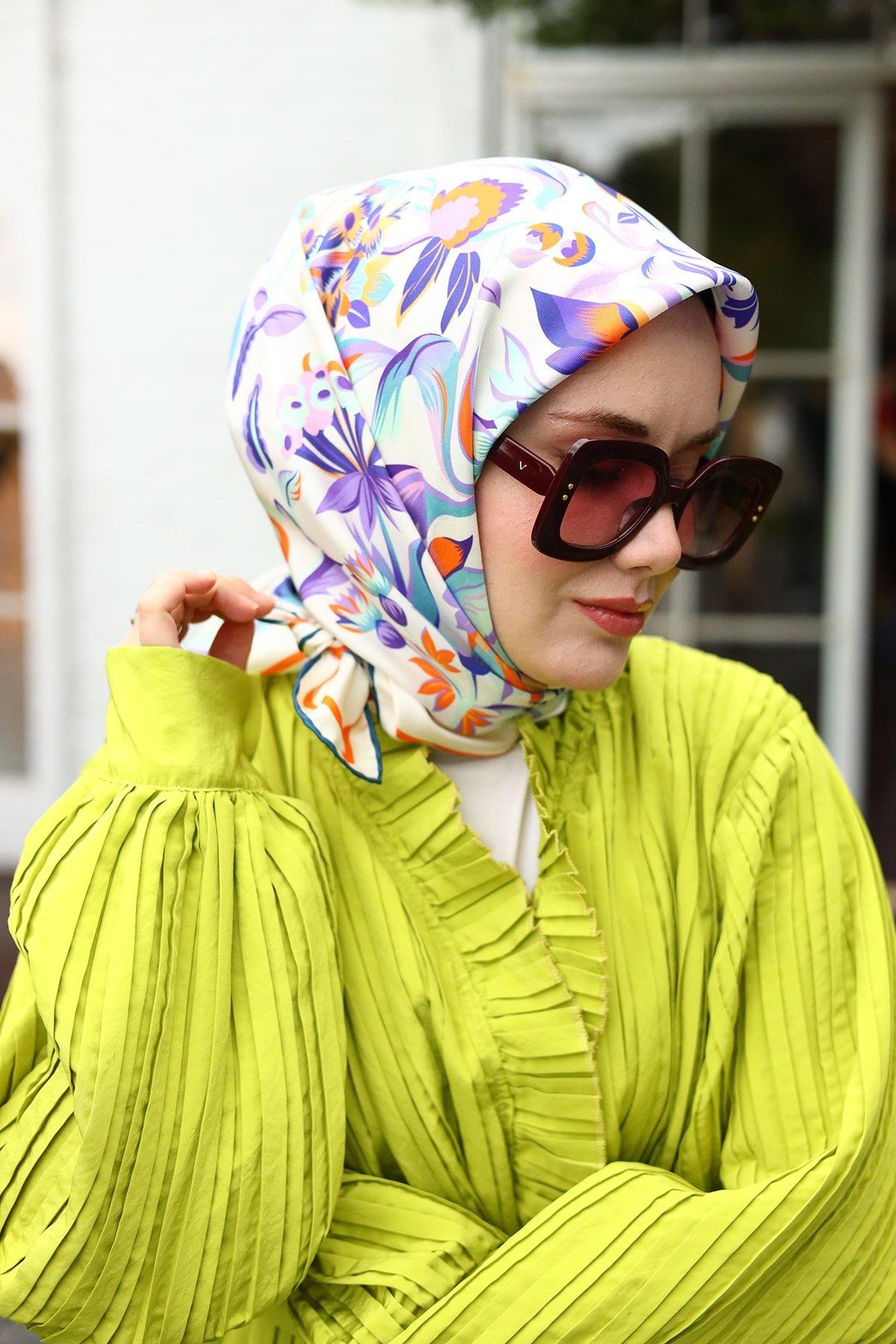 Silk Home Twill İpek Eşarp 11430-11