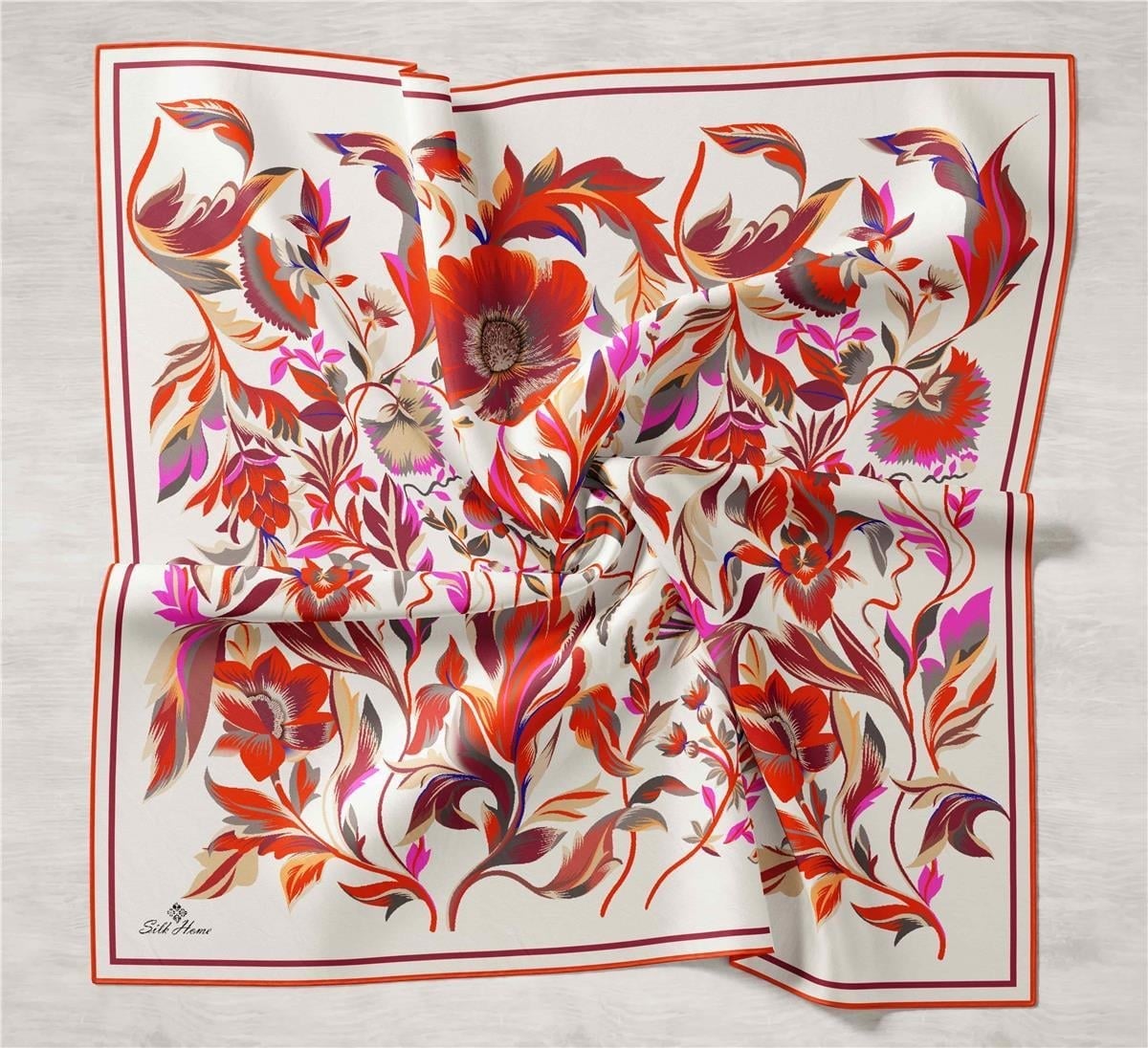 Silk Home Twill İpek Eşarp 11430-13