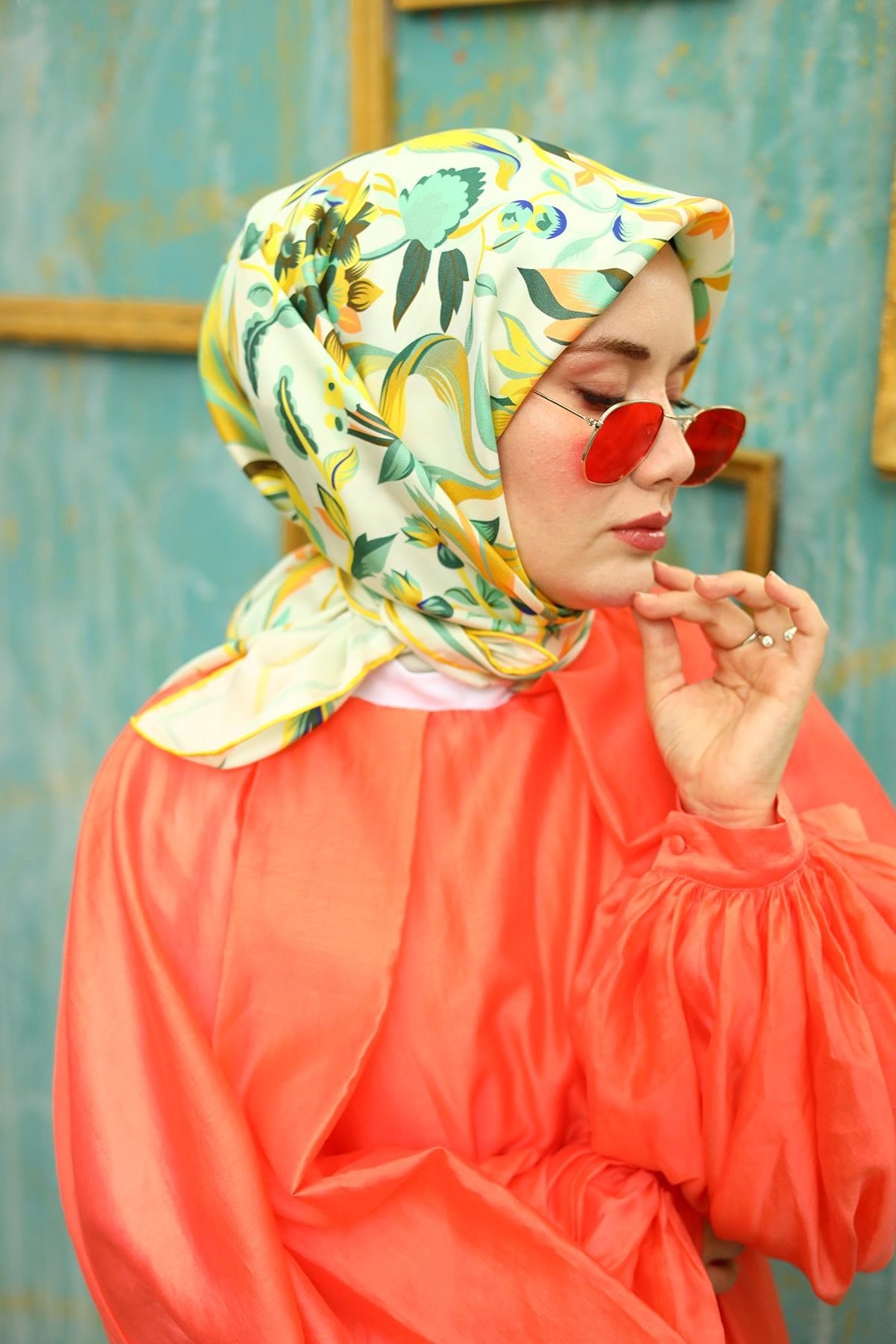 Silk Home Twill İpek Eşarp 11430-14