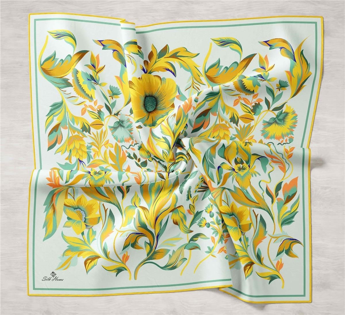 Silk Home Twill İpek Eşarp 11430-14