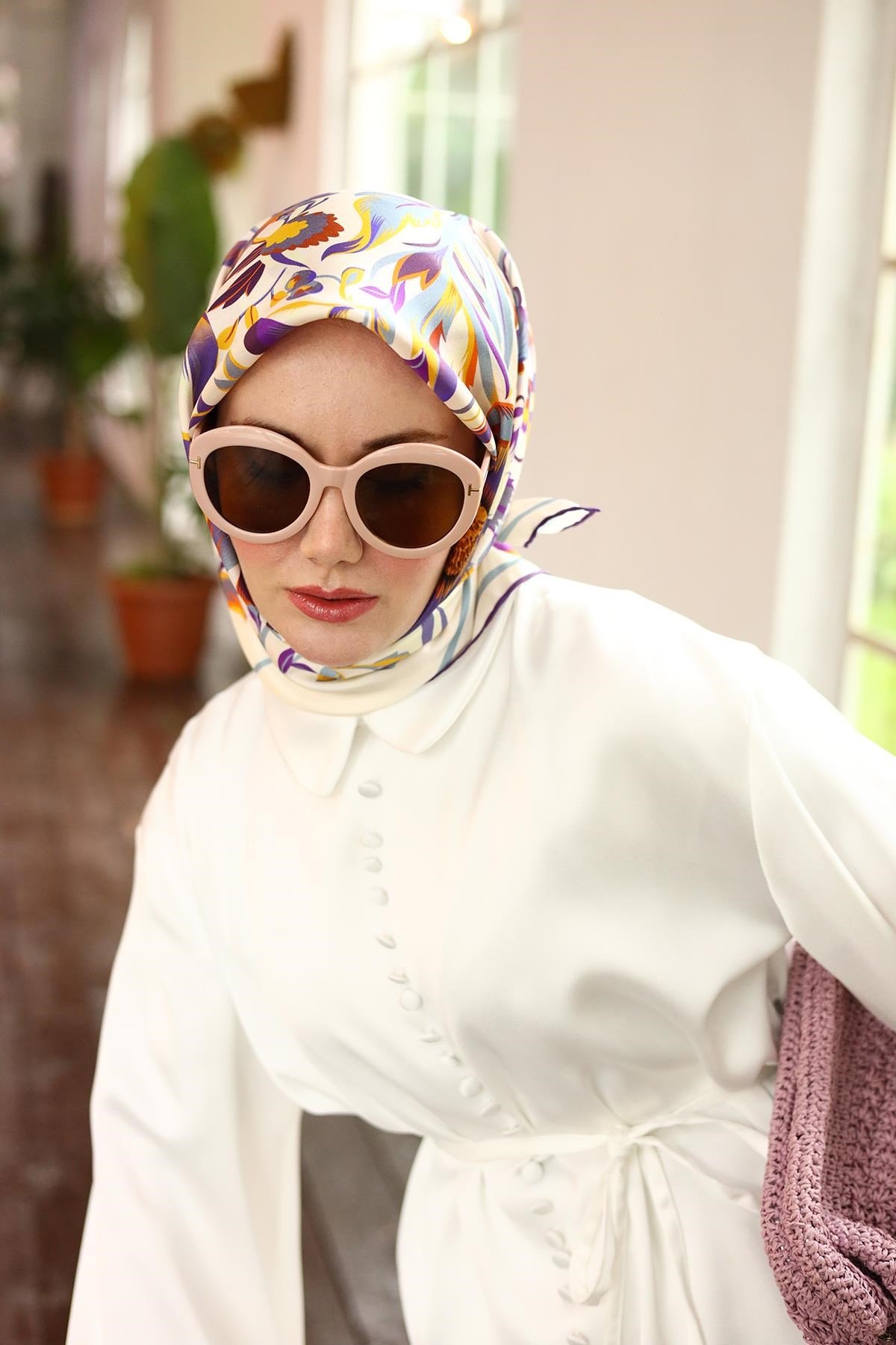 Silk Home Twill İpek Eşarp 11430-16
