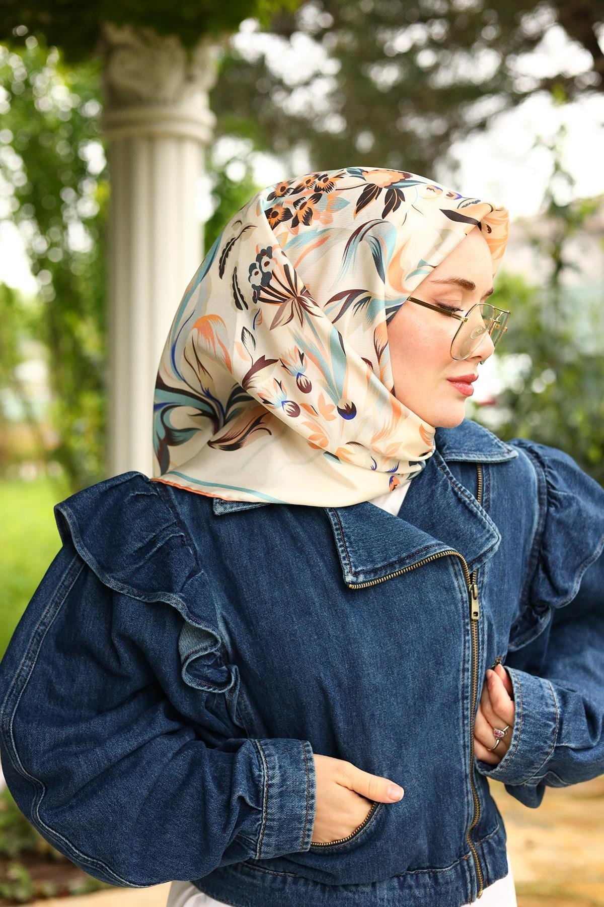 Silk Home Twill İpek Eşarp 11430-19