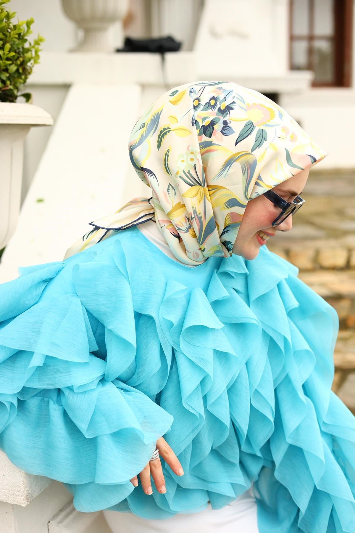 Silk Home Twill İpek Eşarp 11430-22