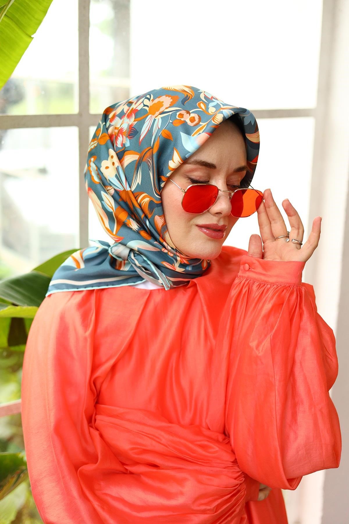 Silk Home Twill İpek Eşarp 11430-27