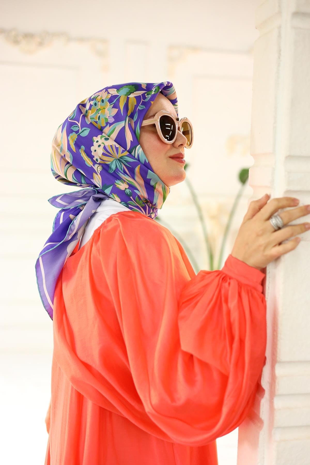 Silk Home Twill İpek Eşarp 11430-31