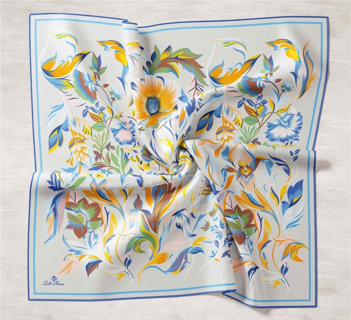 Silk Home Twill İpek Eşarp 11430-35