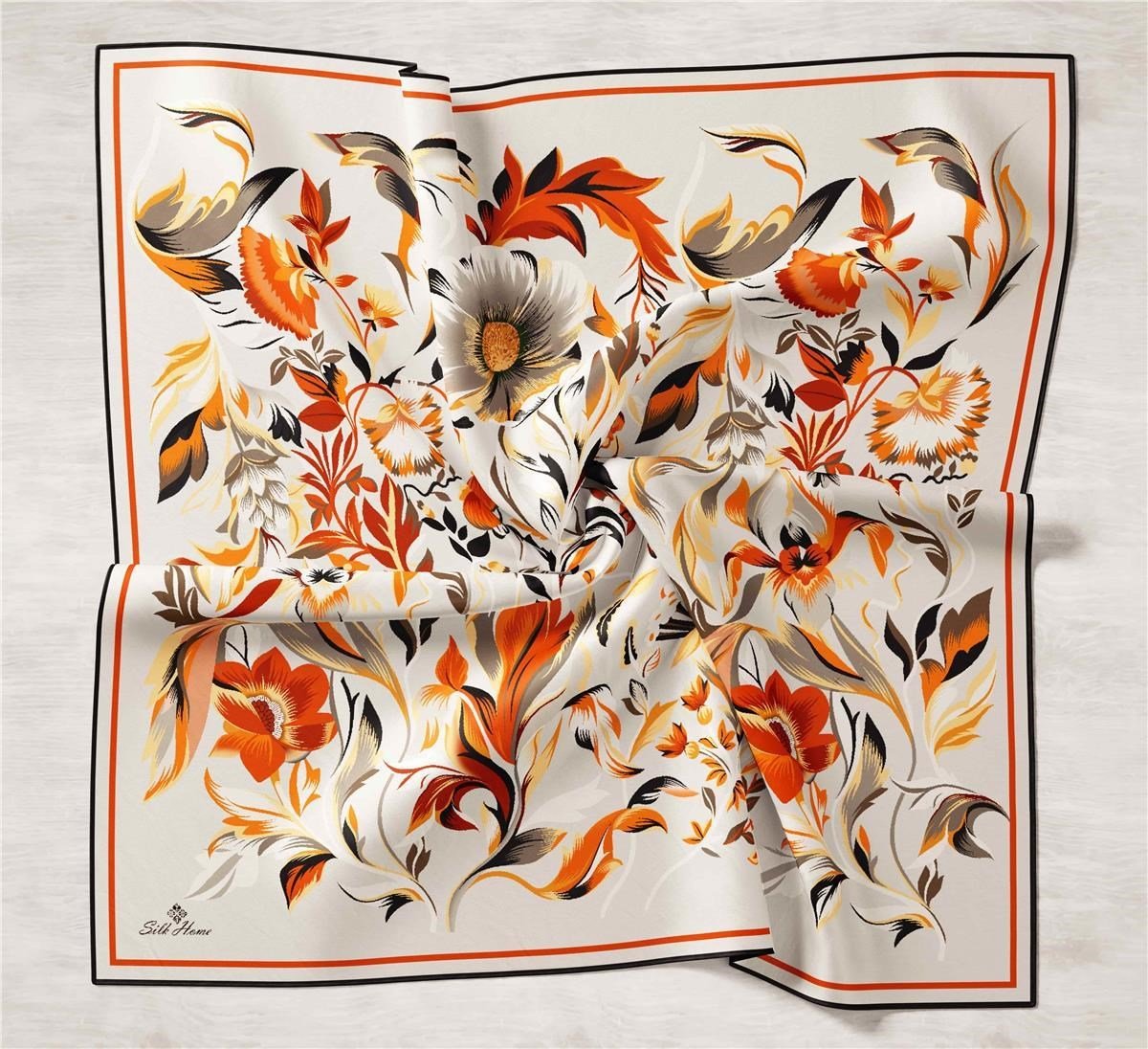 Silk Home Twill İpek Eşarp 11430-37