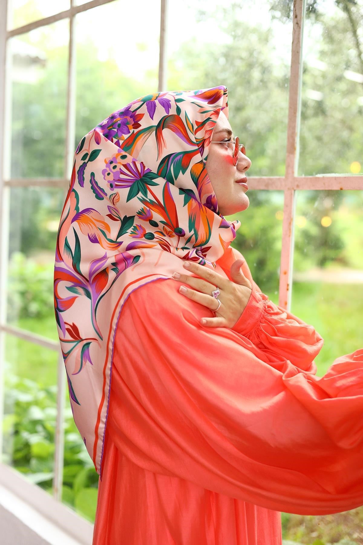Silk Home Twill İpek Eşarp 11430-38