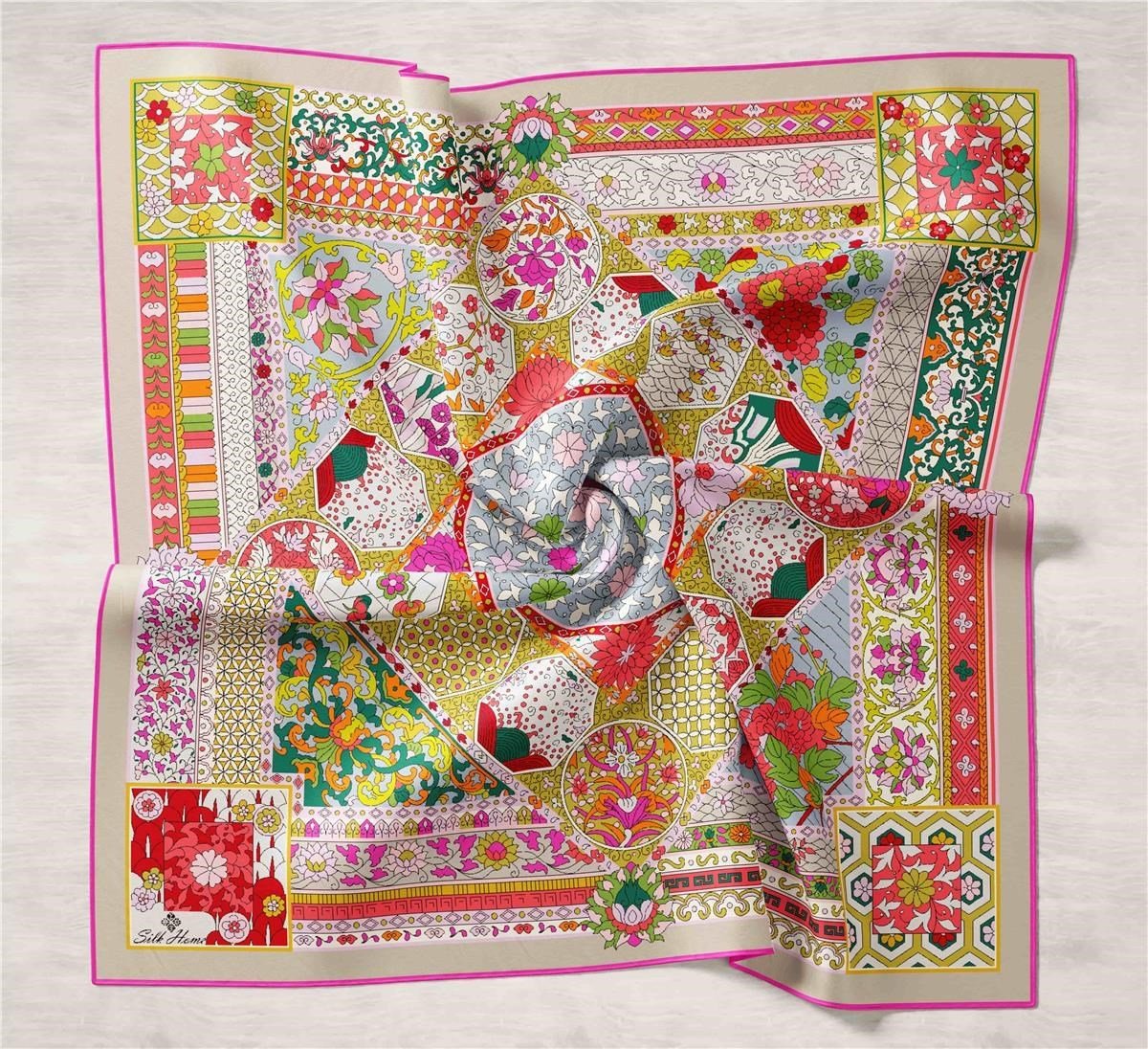 Silk Home Twill İpek Eşarp 11431-01