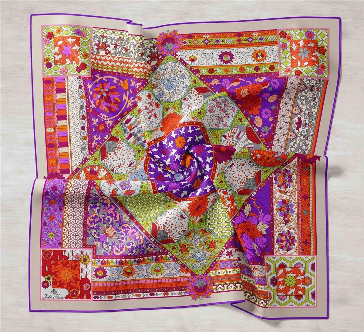 Silk Home Twill İpek Eşarp 11431-02