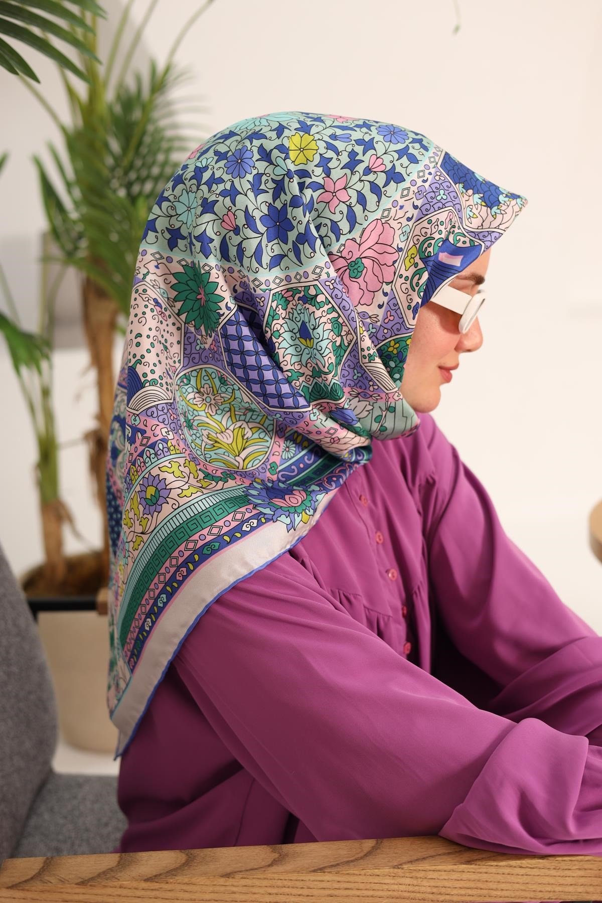 Silk Home Twill İpek Eşarp 11431-06