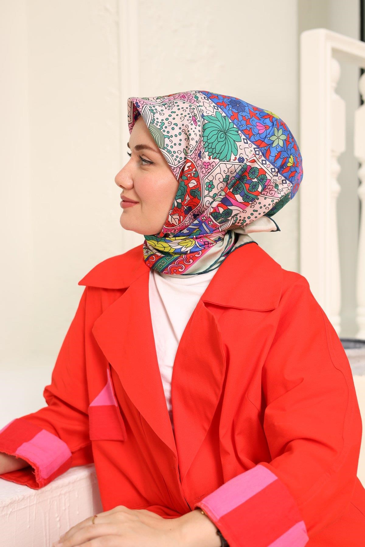 Silk Home Twill İpek Eşarp 11431-07