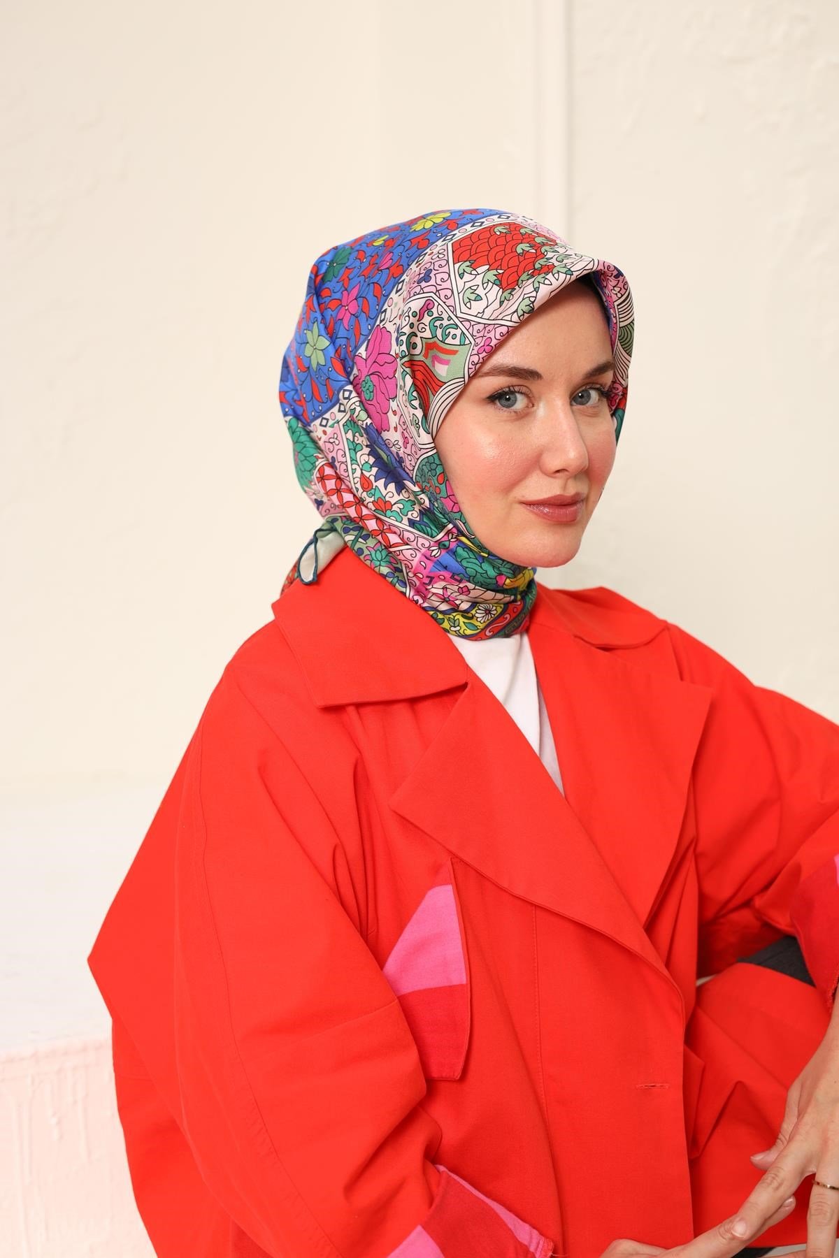 Silk Home Twill İpek Eşarp 11431-07