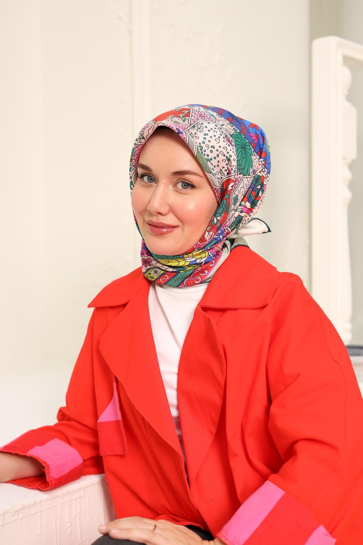 Silk Home Twill İpek Eşarp 11431-07
