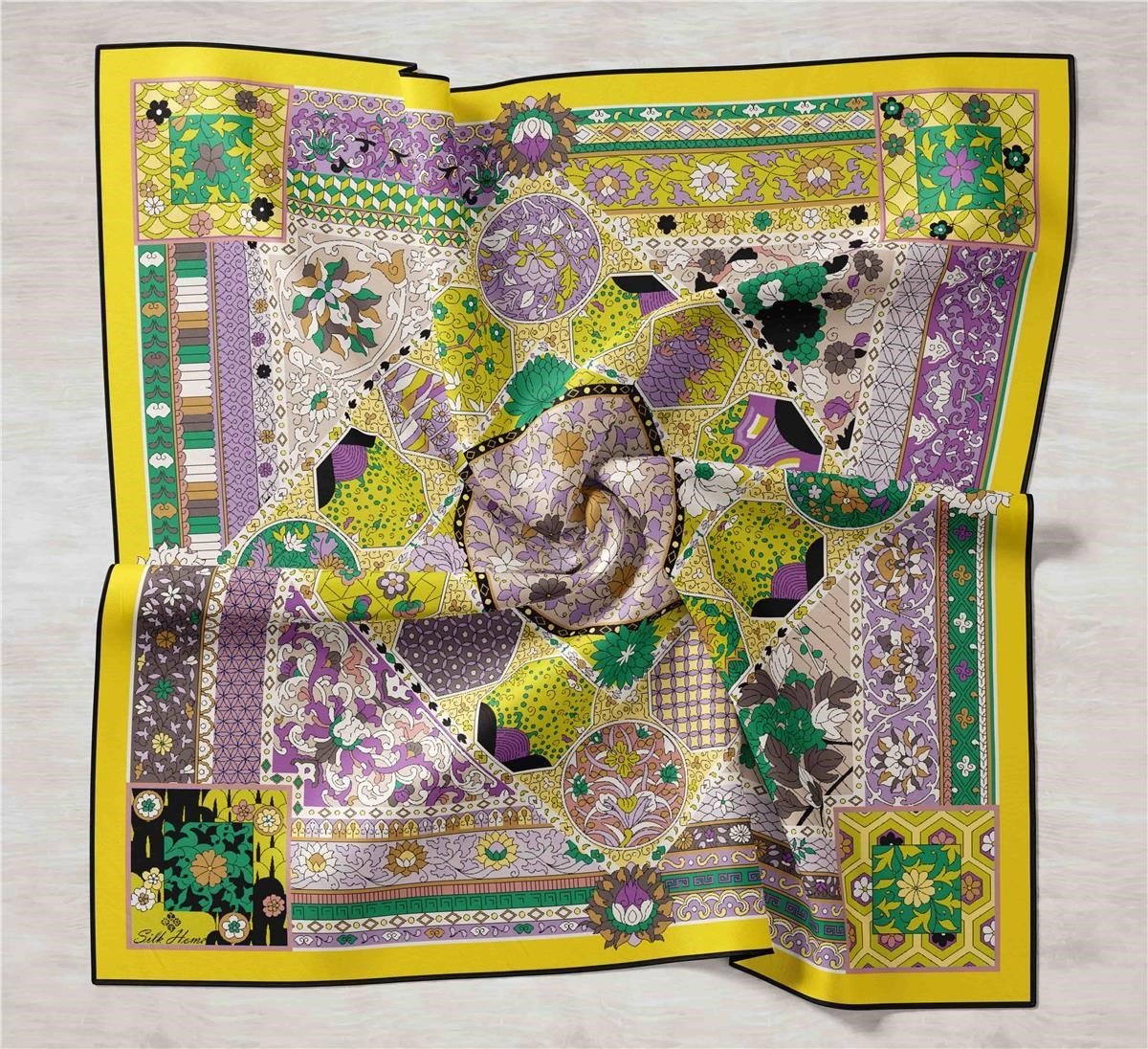 Silk Home Twill İpek Eşarp 11431-08