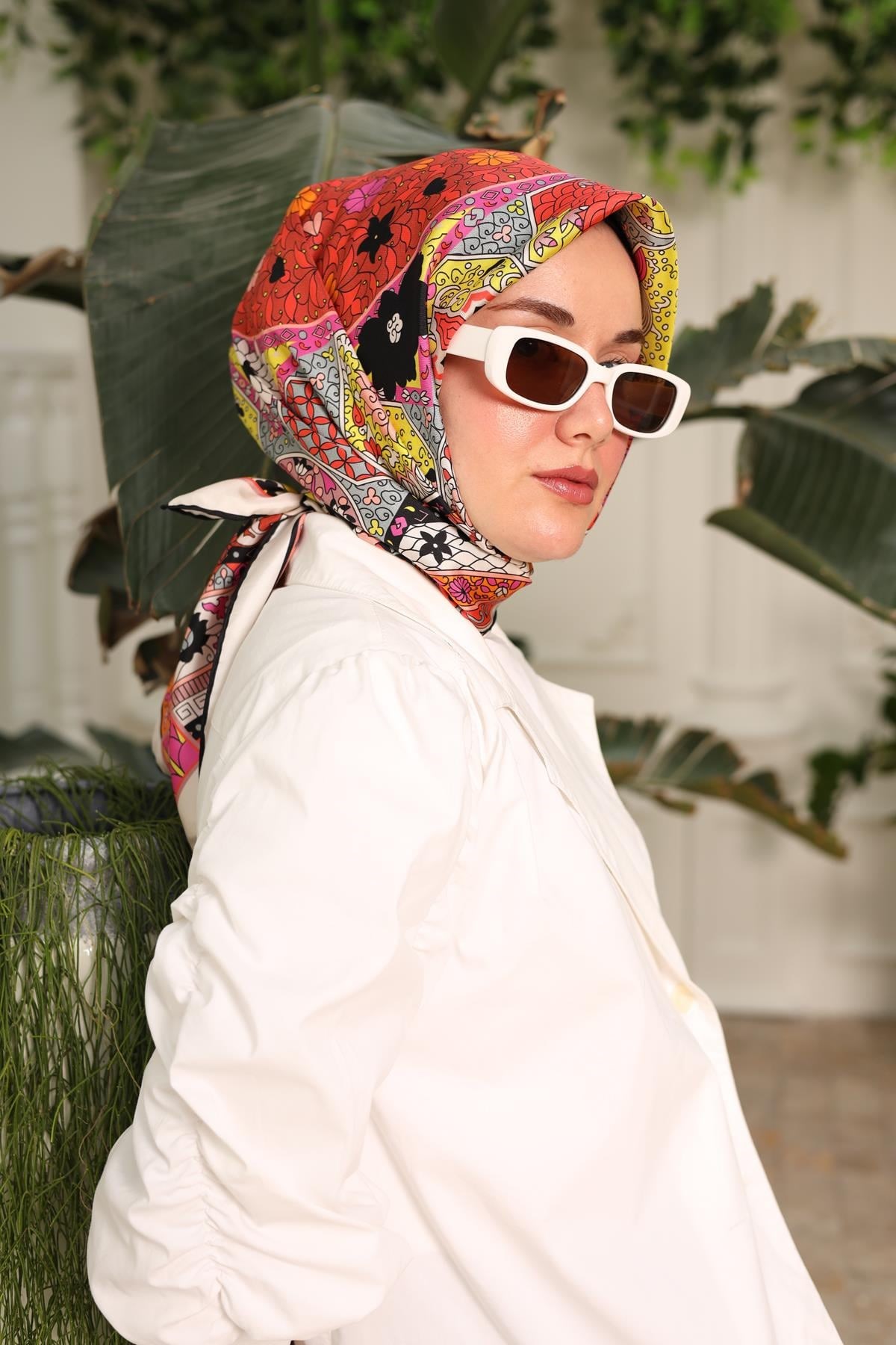 Silk Home Twill İpek Eşarp 11431-11