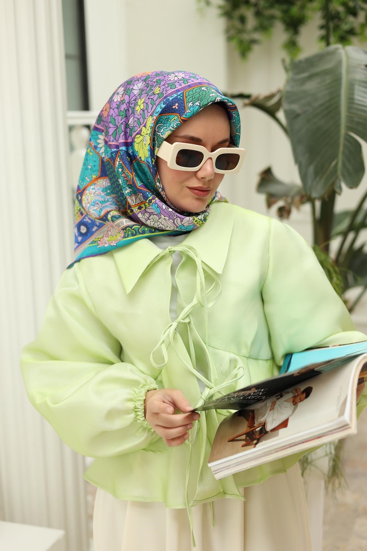 Silk Home Twill İpek Eşarp 11431-12