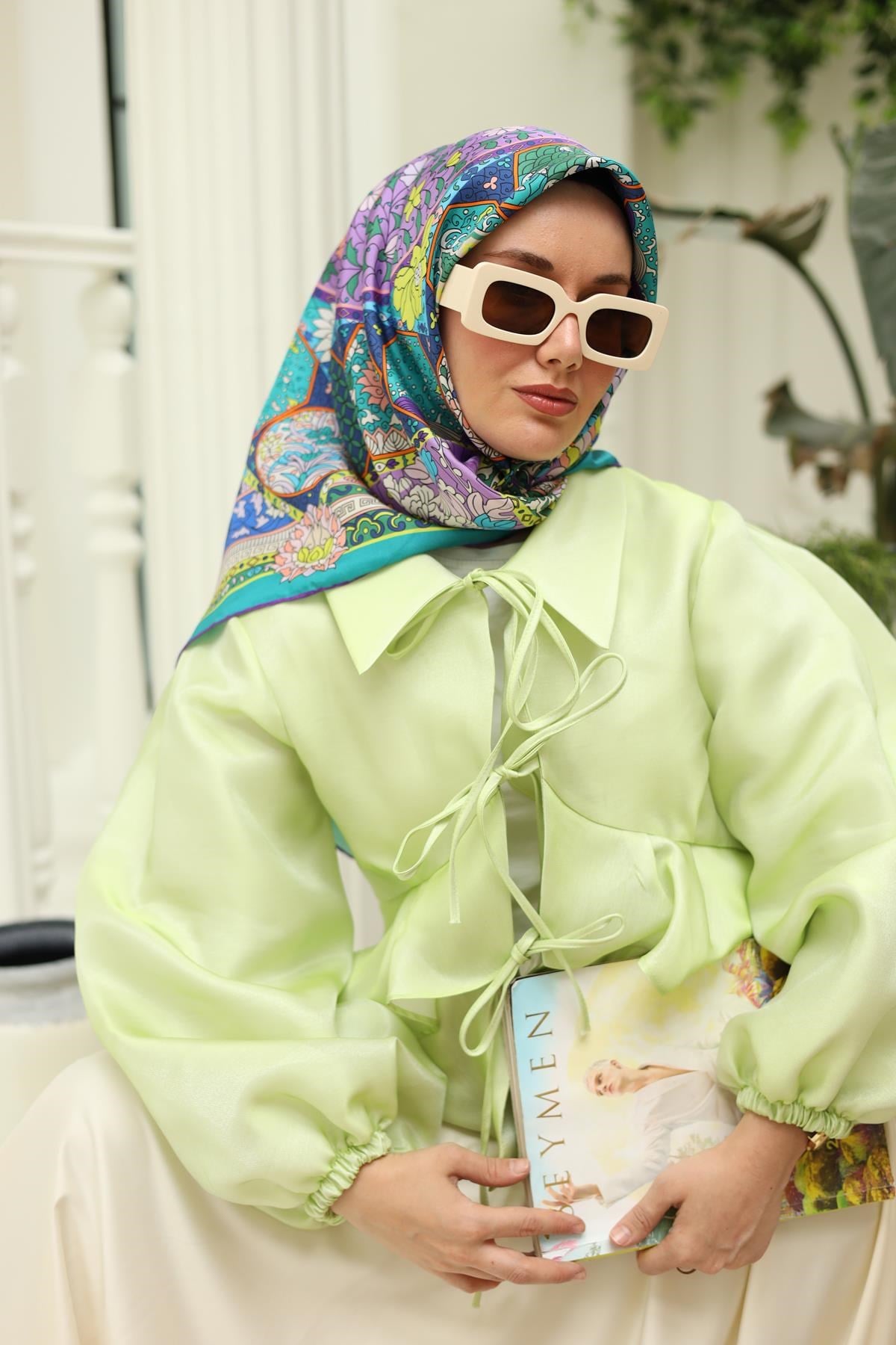 Silk Home Twill İpek Eşarp 11431-12