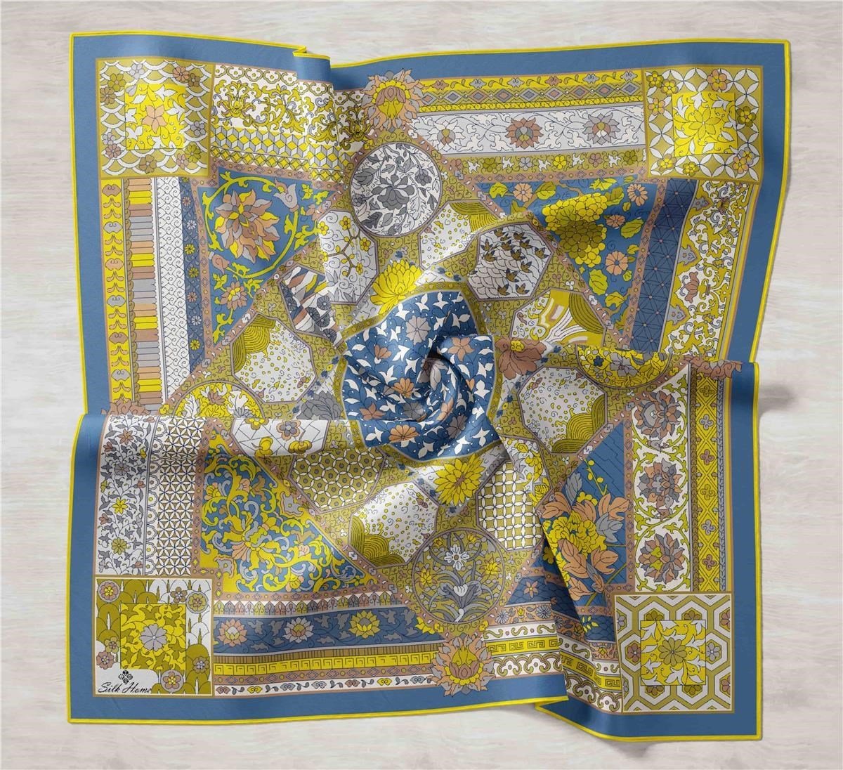 Silk Home Twill İpek Eşarp 11431-14