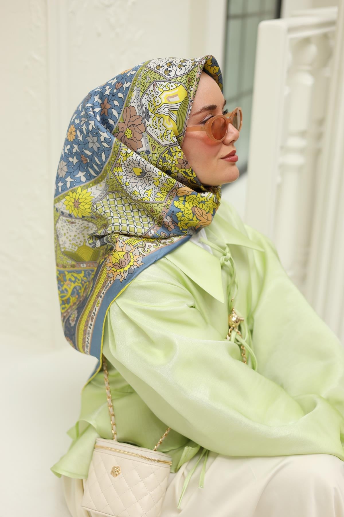 Silk Home Twill İpek Eşarp 11431-14