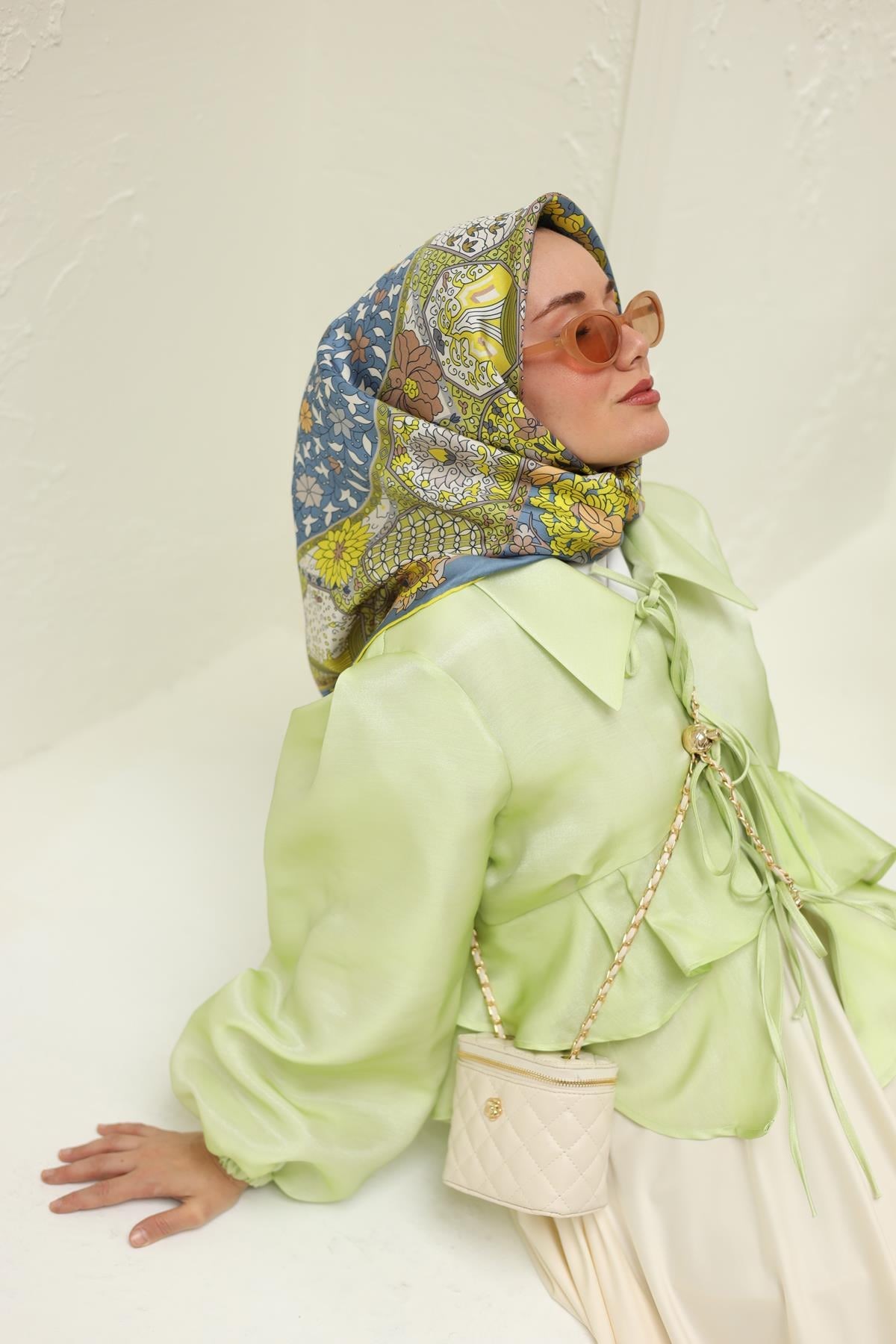 Silk Home Twill İpek Eşarp 11431-14