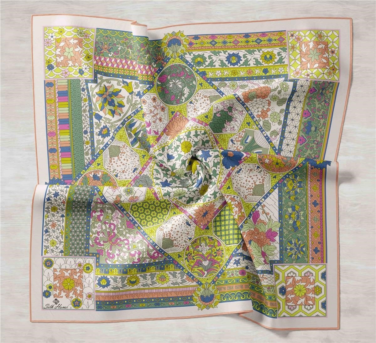 Silk Home Twill İpek Eşarp 11431-18