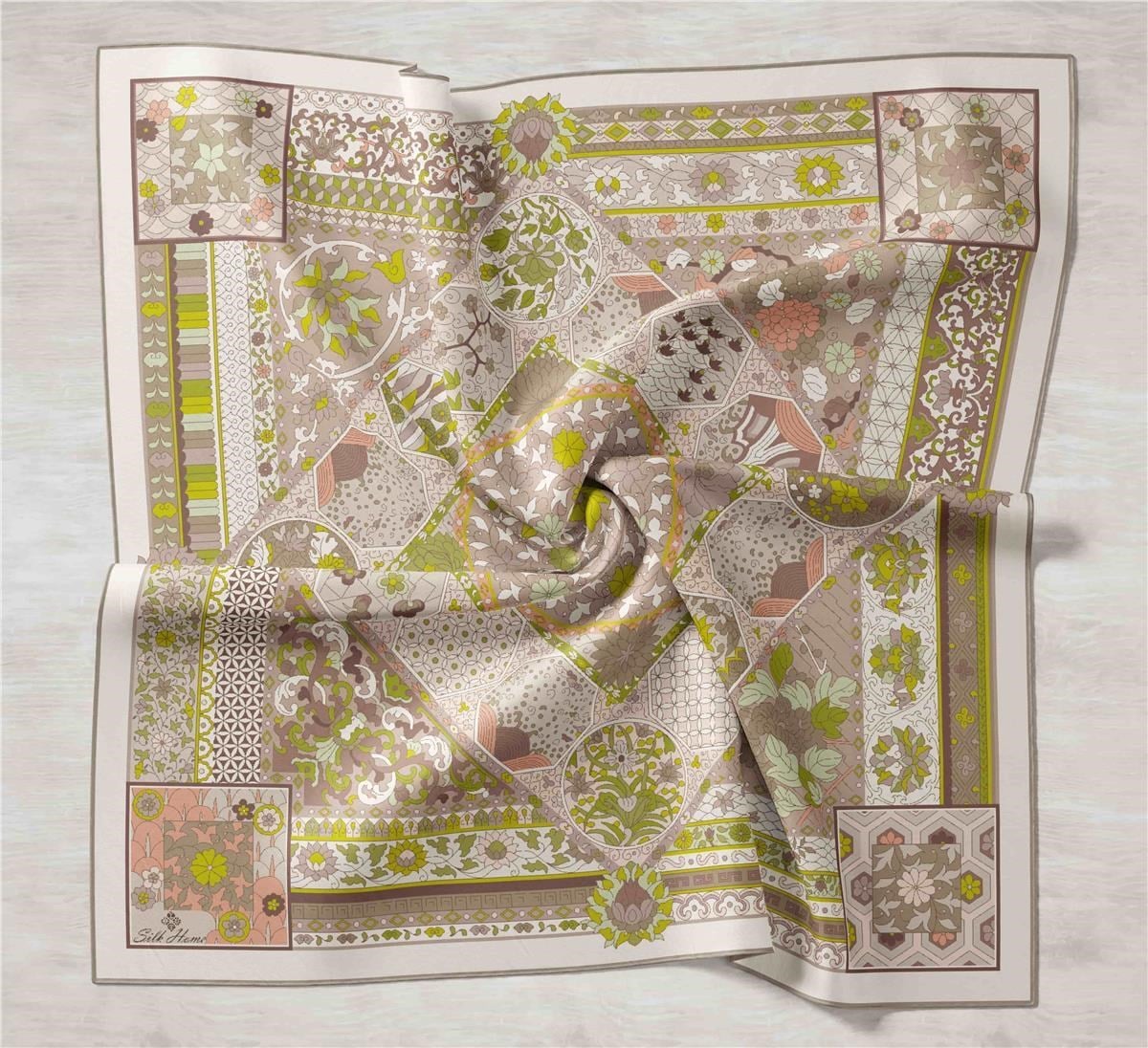 Silk Home Twill İpek Eşarp 11431-19