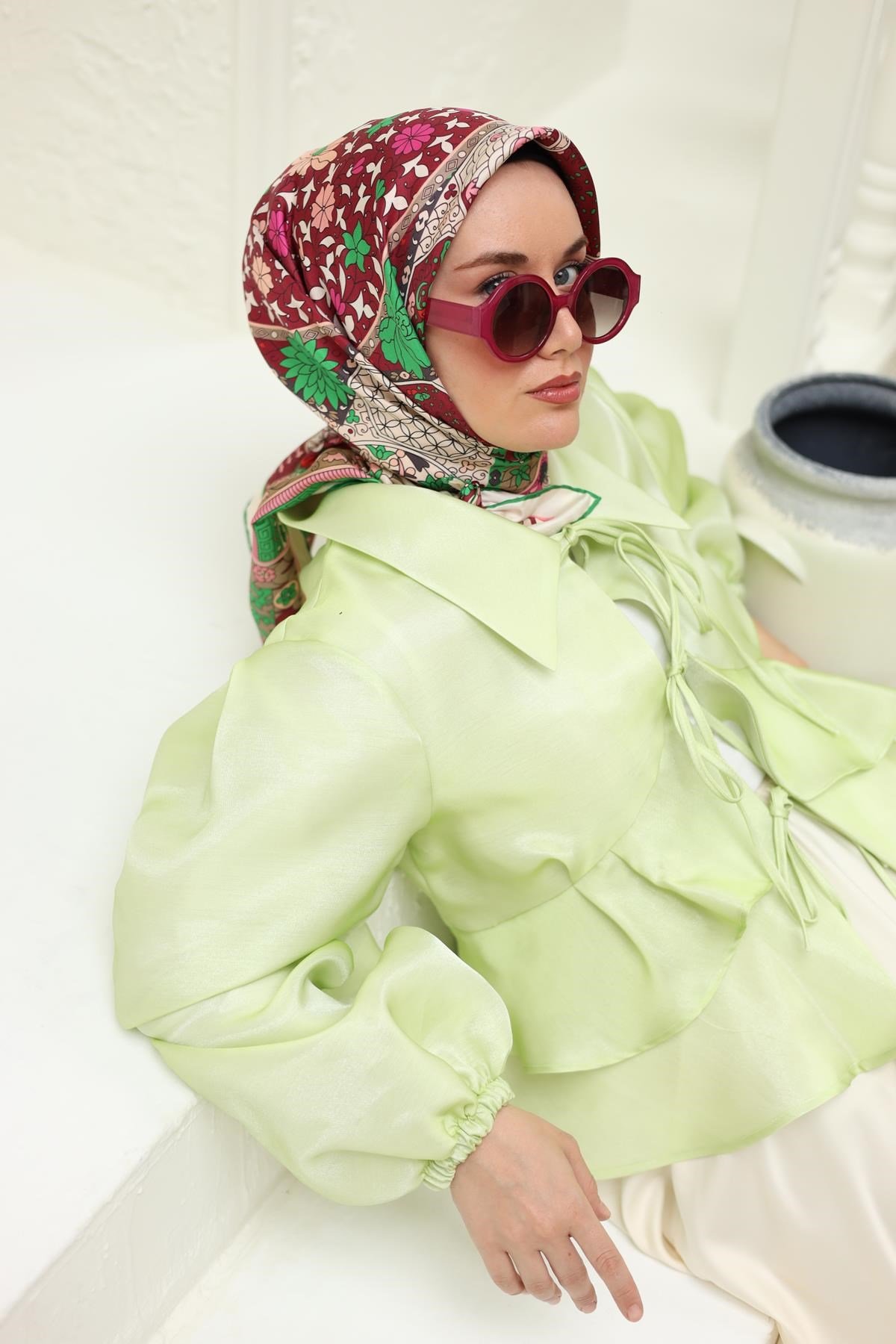 Silk Home Twill İpek Eşarp 11431-23
