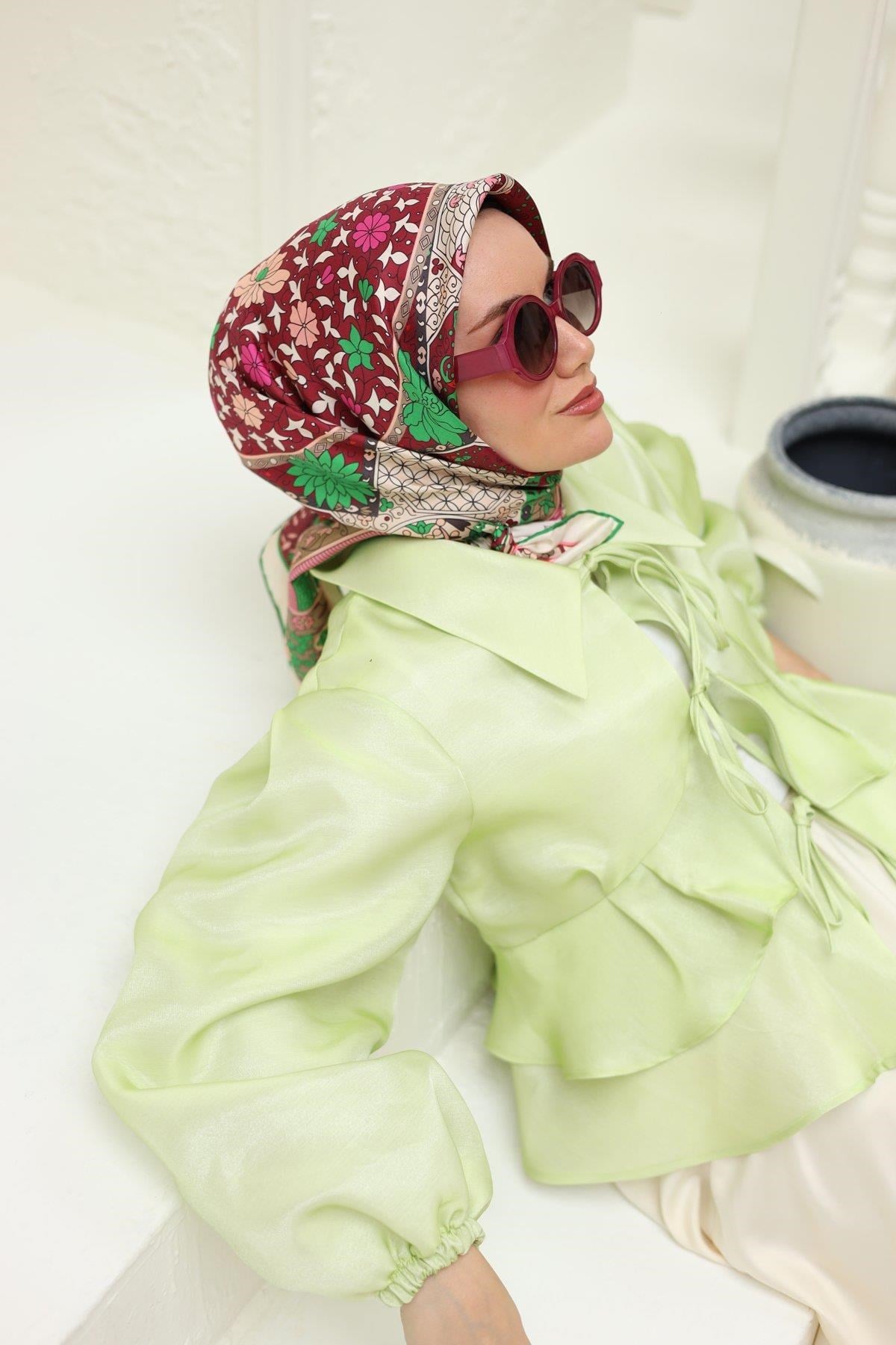 Silk Home Twill İpek Eşarp 11431-23