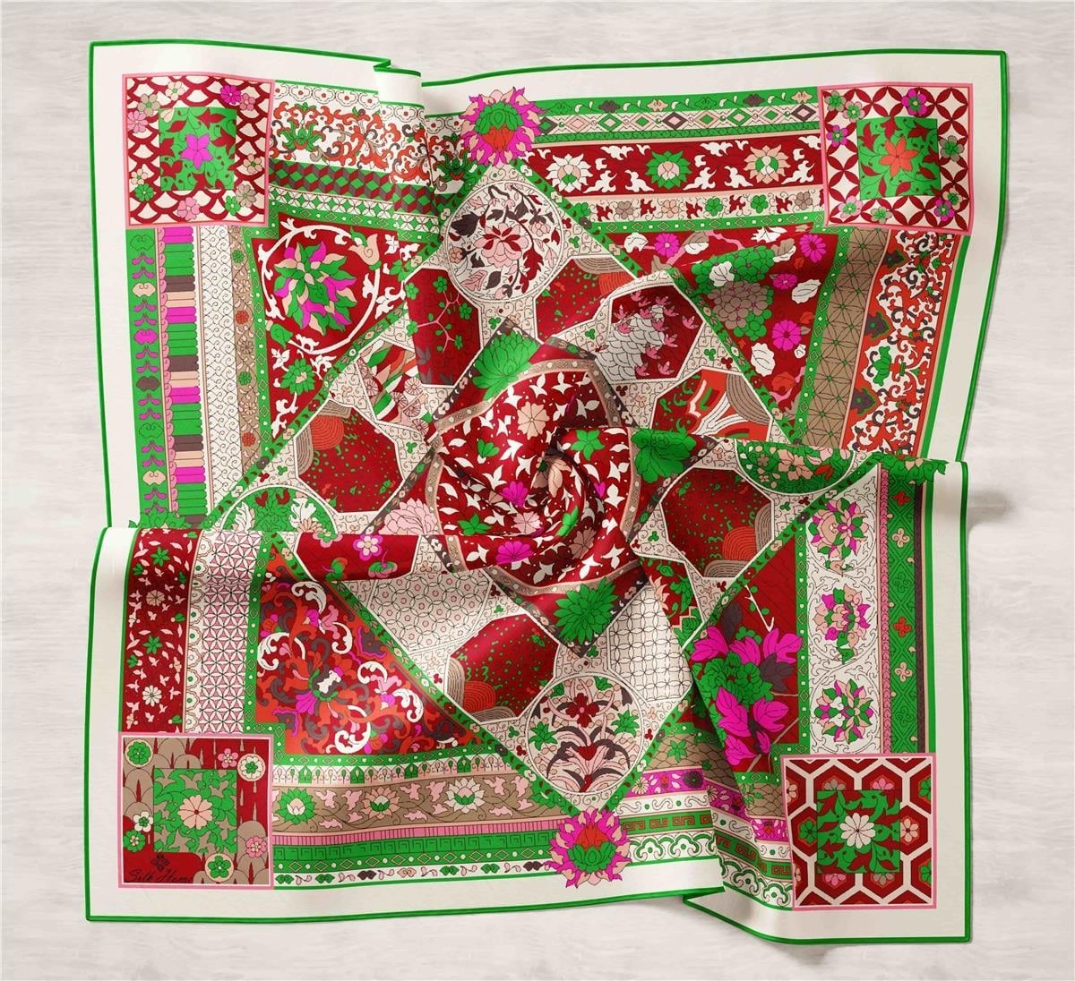 Silk Home Twill İpek Eşarp 11431-23