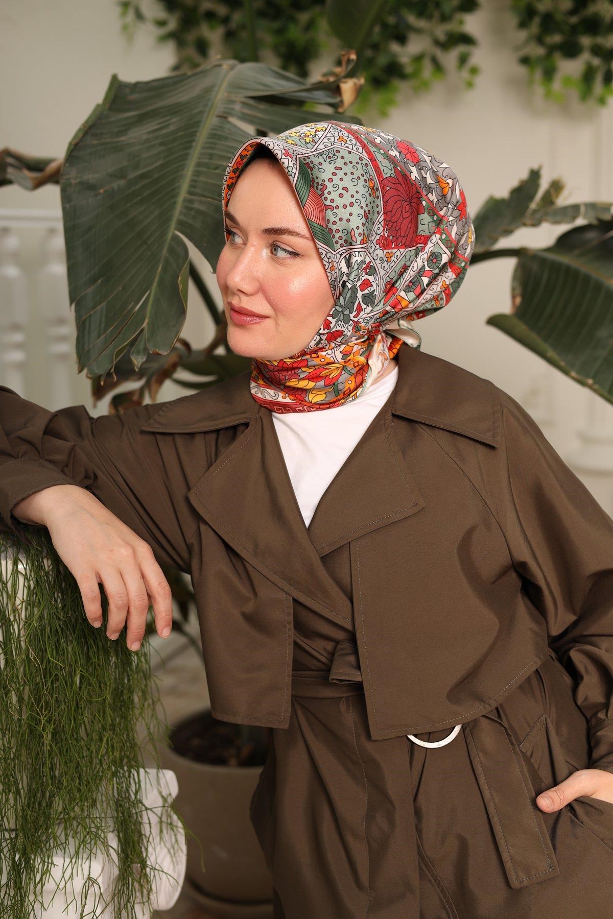 Silk Home Twill İpek Eşarp 11431-27