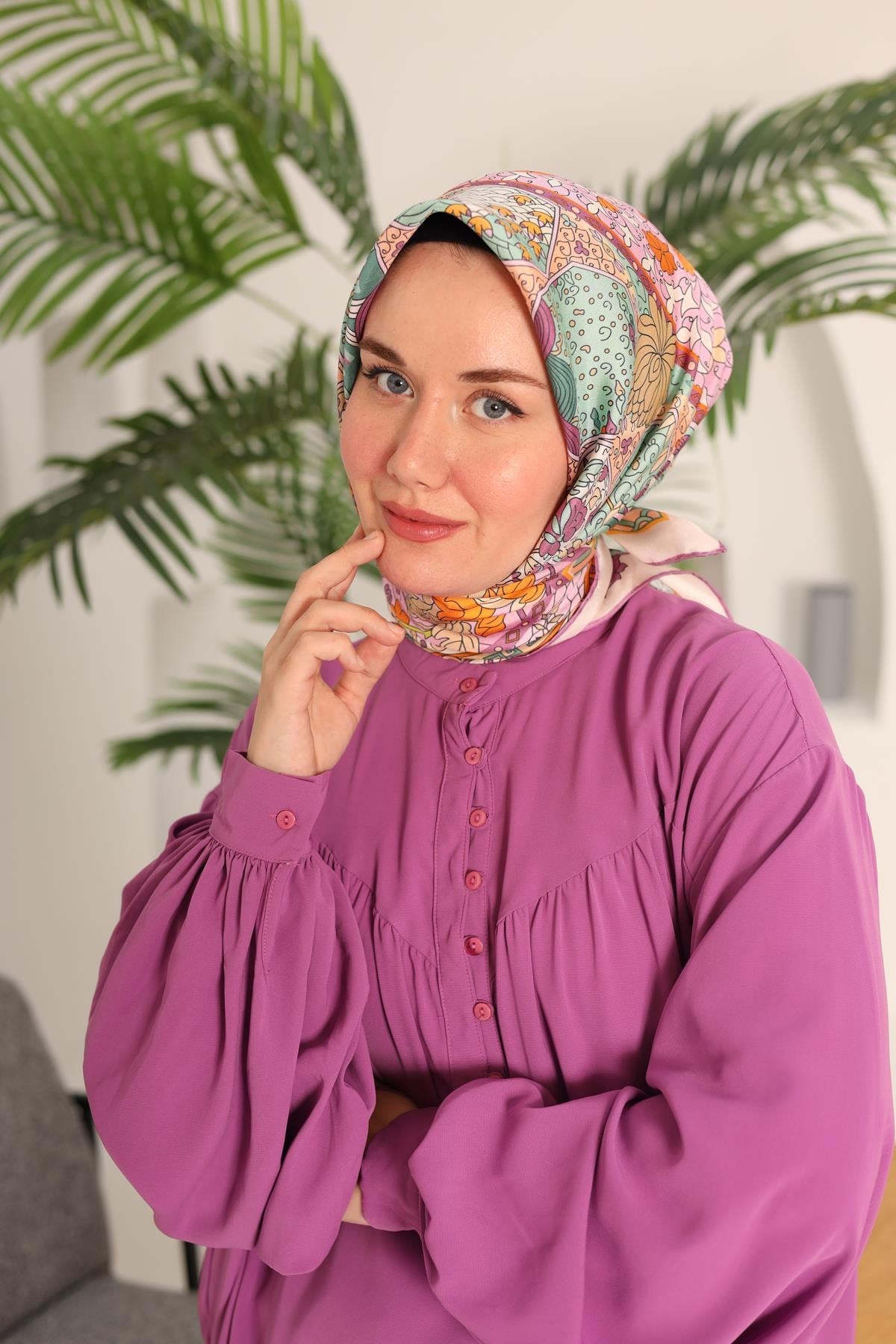 Silk Home Twill İpek Eşarp 11431-36