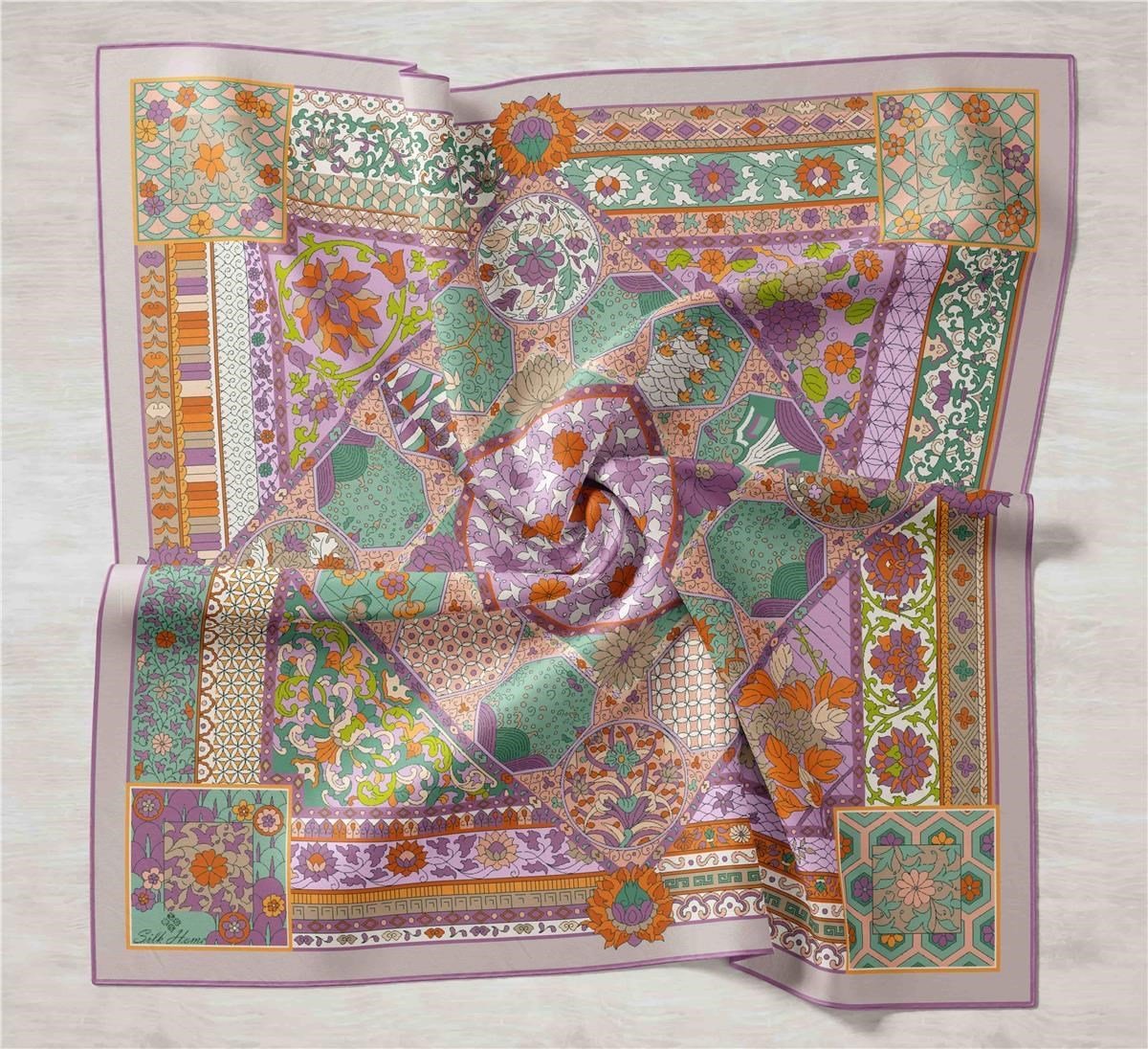 Silk Home Twill İpek Eşarp 11431-36