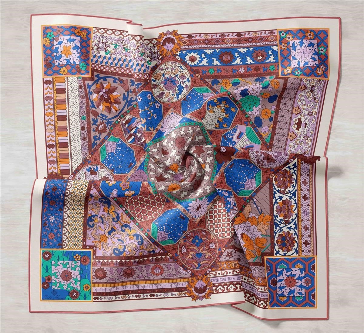 Silk Home Twill İpek Eşarp 11431-37