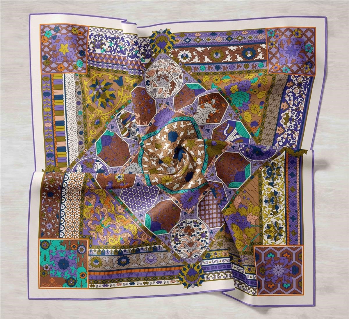 Silk Home Twill İpek Eşarp 11431-38