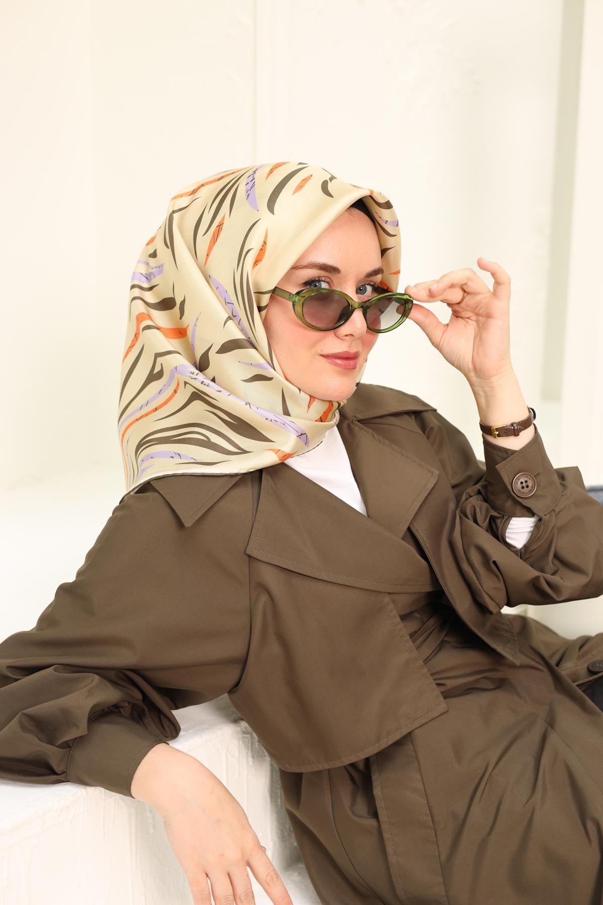 Silk Home Twill İpek Eşarp 11432-10