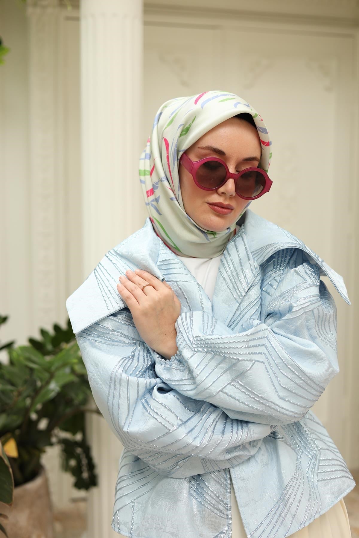 Silk Home Twill İpek Eşarp 11432-47