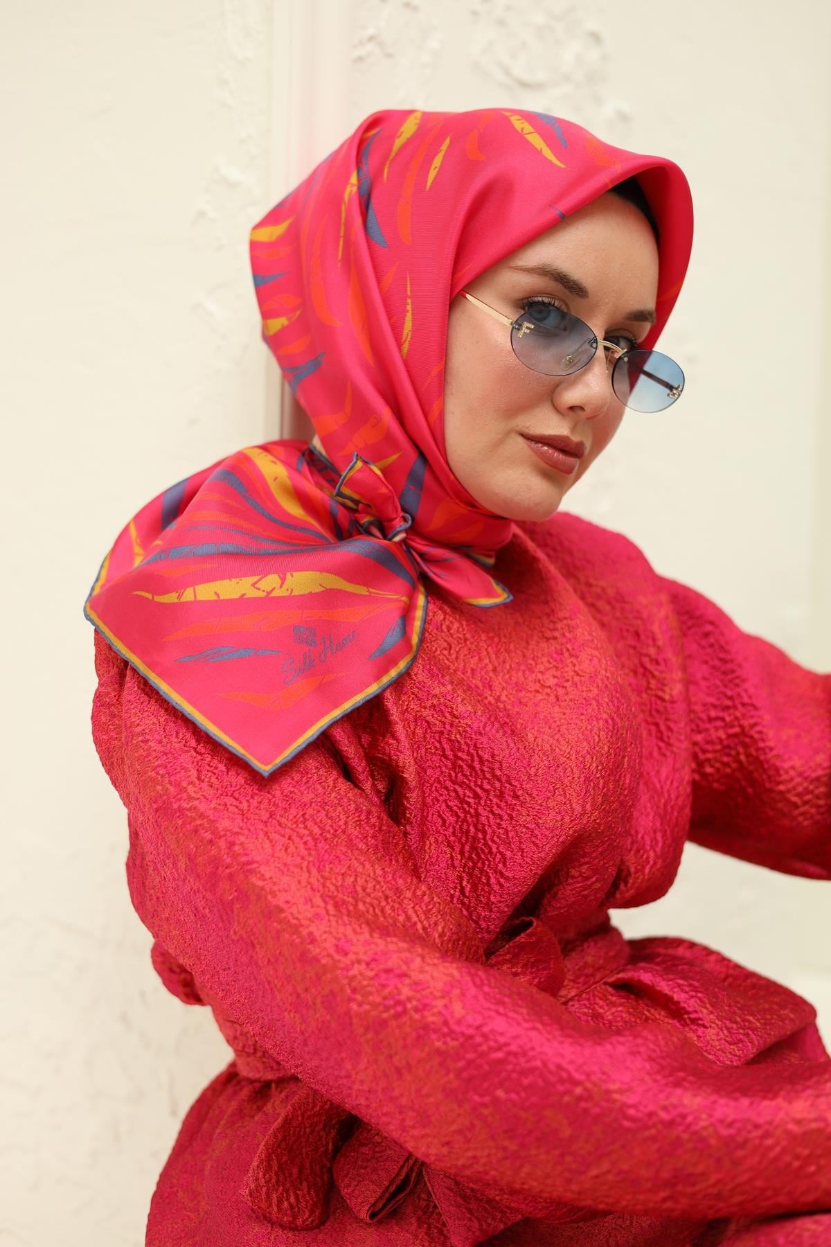 Silk Home Twill İpek Eşarp 11432-54