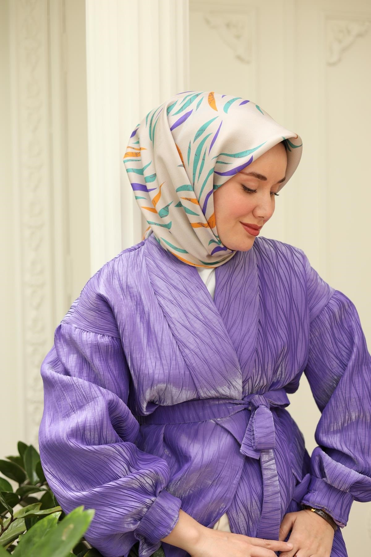 Silk Home Twill İpek Eşarp 11432-74