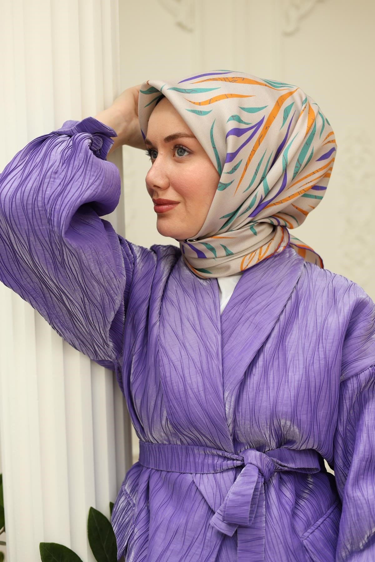 Silk Home Twill İpek Eşarp 11432-74