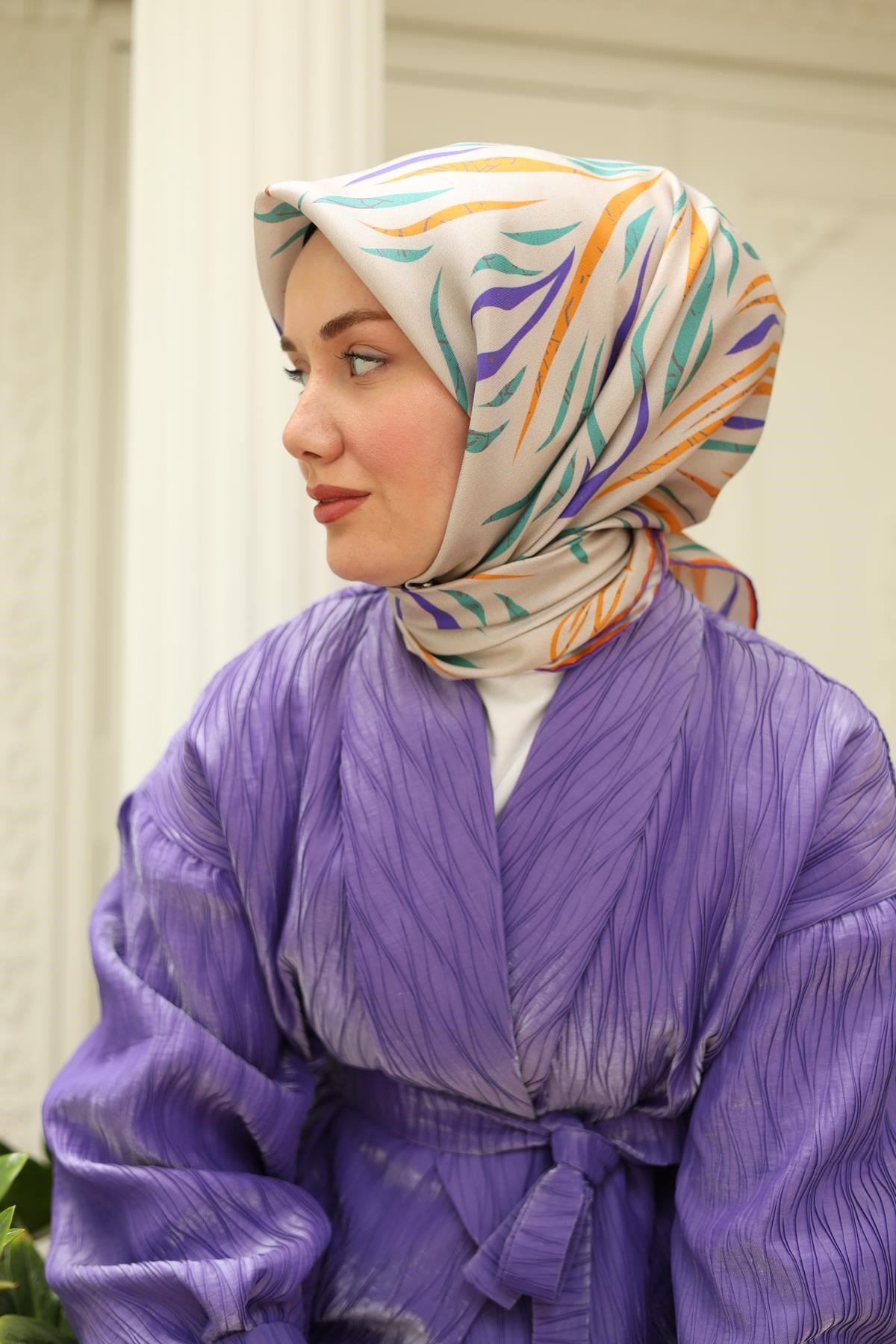 Silk Home Twill İpek Eşarp 11432-74