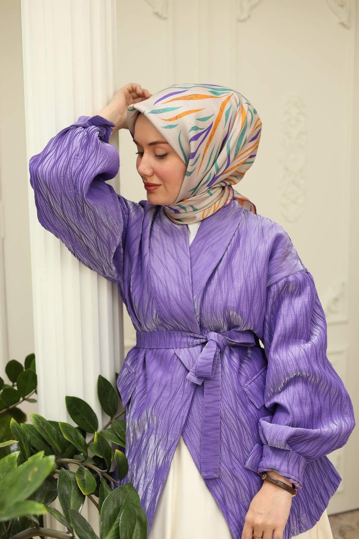 Silk Home Twill İpek Eşarp 11432-74